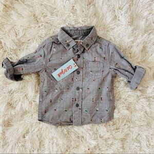 NWT boys button down